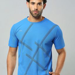 Black Panther Geometric Printed Round Neck Casual T-shirt-image-83