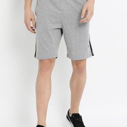 Crocodile Men Grey Sports Shorts-image-42