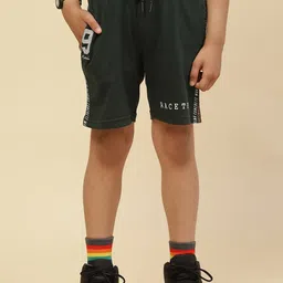 Monte Carlo Boys Mid-Rise Typography Printed Regular Shorts-image-80