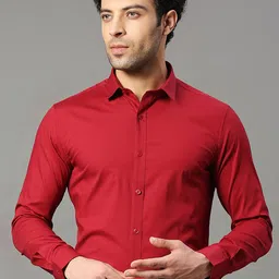 INVICTUS Men Spread Collar Formal Shirt-picture-39