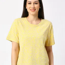 Being Human Printed Drop-Shoulder Boxy Fit Cotton T-shirt-image-56