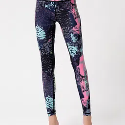JC Collection Women Mid-Rise Printed Tights-image-90