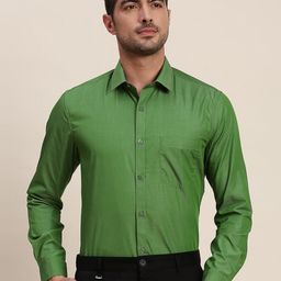 INVICTUS Classic Fit Long Sleeves Pure Cotton Formal Shirt-image-18