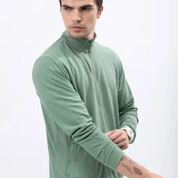 HIGHLANDER Mock Neck Tailored Jacket-image-54