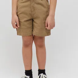 One Friday Boys Mid-Rise Cotton Cargo Shorts-image-86