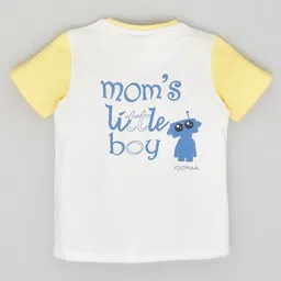 YOUMAA Boys Typography Printed T-shirt-image-45