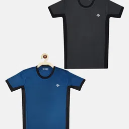CHIMPRALA Boys Grey (Pack of 2) Moisture Wicking Outdoor T-shirt-image-68