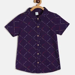 MINI KLUB Boys Printed Casual Shirt-image-99