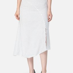 Cation Women Printed Midi A-Line Skirts-image-48