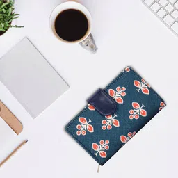 THE CLOWNFISH Women Floral Printed Zip Around Wallet-image-15
