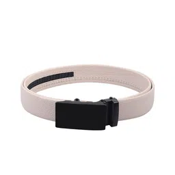 Kastner Men Pink Textured Belt with Autolock Buckle Belt-image-1