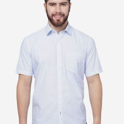 Greenfibre Micro Ditsy Printed Cotton Casual Shirt-image-59