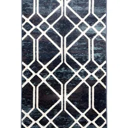 Sapana Carpet-Mats Blue & Pink Geometric No Shredding Carpet-picture-19