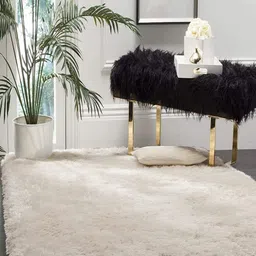 Safiya Carpet Beige Anti-Skid Shaggy Carpets-image-16