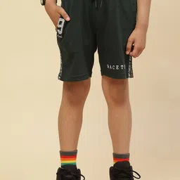 Monte Carlo Boys Typography Printed Shorts-96