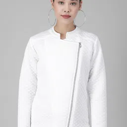 BAESD Stand Collar Quilted Jacket-image-20