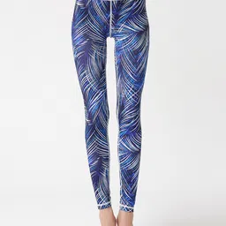 JC Collection Women Mid-Rise Printed Tights-image-59