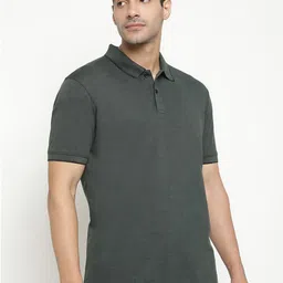 Octave Polo Collar Short Sleeves Cotton T-Shirt-image-52