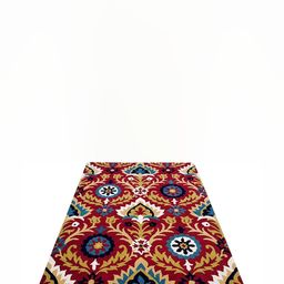 IMRA CARPET Red Ethnic Motifs Woollen Carpet-picture-46