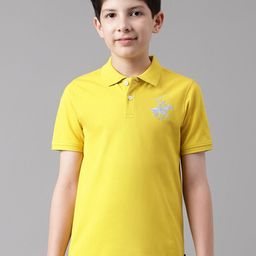 Beverly Hills Polo Club Boys Polo Collar Pure Cotton T-shirt-image-86