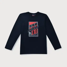 Gini and Jony Boys Printed Cotton T-Shirt-image-66