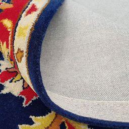 IMRA CARPET Blue & Red Floral Woollen Carpet-picture-41
