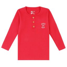 Bodycare Kids Boys Red Henley Neck T-shirt-image-67