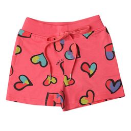 Tiny Girl Girls Coral Conversational Printed Shorts-37