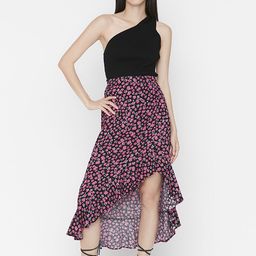 Trendyol Women Pink Printed Skirts-image-12