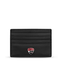 DUCATI CORSE Men Leather Card Holder-image-31