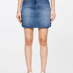 AND Pure Cotton Straight Mini Denim Skirt-84