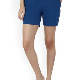 DYCA Women Cotton Mid Rise Above Knee Length Regular Fit Shorts-picture-34