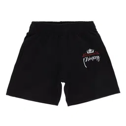DYCA Girls Black Solid Above Knee Shorts-image-90