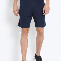 Crocodile Men Navy Blue Sports Shorts-image-9