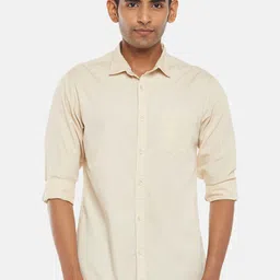 BYFORD by Pantaloons Men White Slim Fit Casual Shirt-picture-30