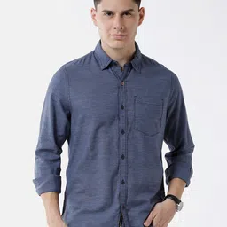WROGN Men Slim Fit Casual Pure Cotton Shirt-picture-16