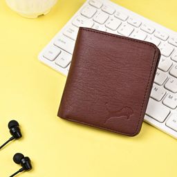 WILD EDGE Men Textured Two Fold Wallet-10