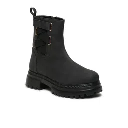 VALIOSAA Women Heeled Mid-Top Regular Boots-image-34