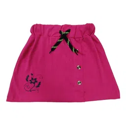 BAESD Girls Graphic Printed Pure Cotton A-line Skirt-image-83