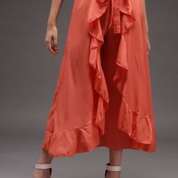 TANDUL Women Pure Cotton Flared Maxi Skirts-picture-16