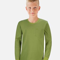 Gini and Jony Boys Solid Cotton T-Shirt-image-79