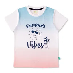 JusCubs Boys Typography Printed Cotton T-shirt-image-89