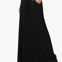 LULU & SKY A-Line Maxi Skirt-image-52