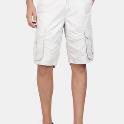 t-base Men Grey Cargo Shorts-image-17