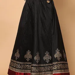 KAANCHIE NANGGIA Floral Printed A-Line Maxi Skirt-image-59