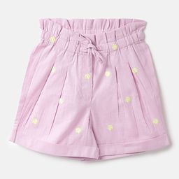 United Colors of Benetton Girls Printed Cotton Shorts-image-94
