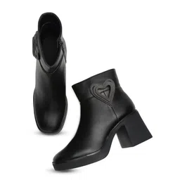 Bruno Manetti Women Square Toe Winter Boots-20