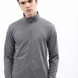 HIGHLANDER Mock Neck Tailored Jacket-30