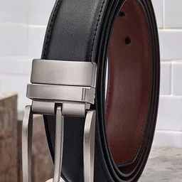 Provogue Men PU Reversible Formal Belt-image-4