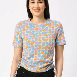 Being Human Printed Round Neck Slim Fit Cotton T-shirt-image-40